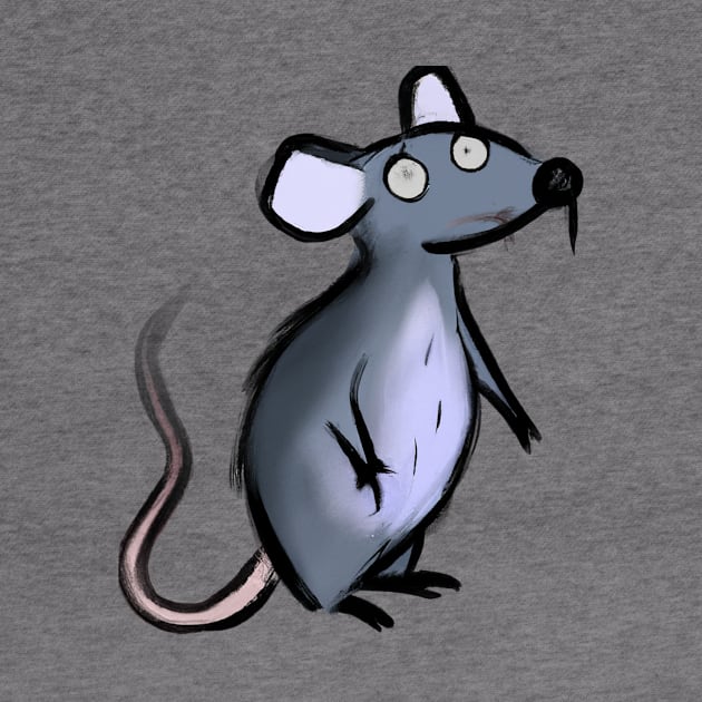 Cute Rat Drawing by Play Zoo